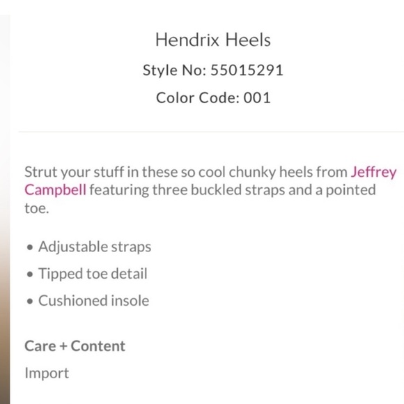 Free People X Jeffrey Campbell Hendrix Heels Size 6 NWT - Picture 3 of 15